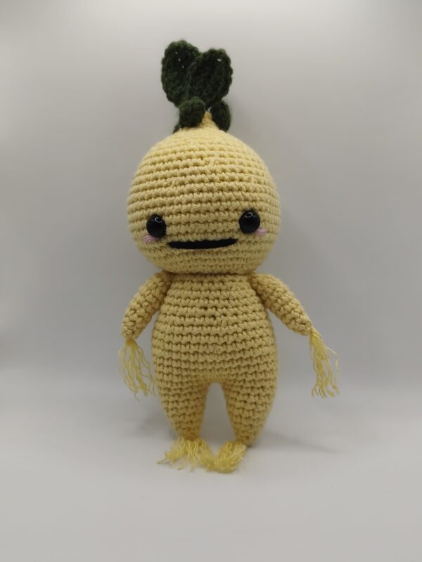 grande peluche mandragore jaune