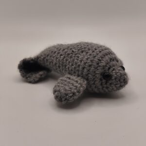 peluche lamantin en crochet